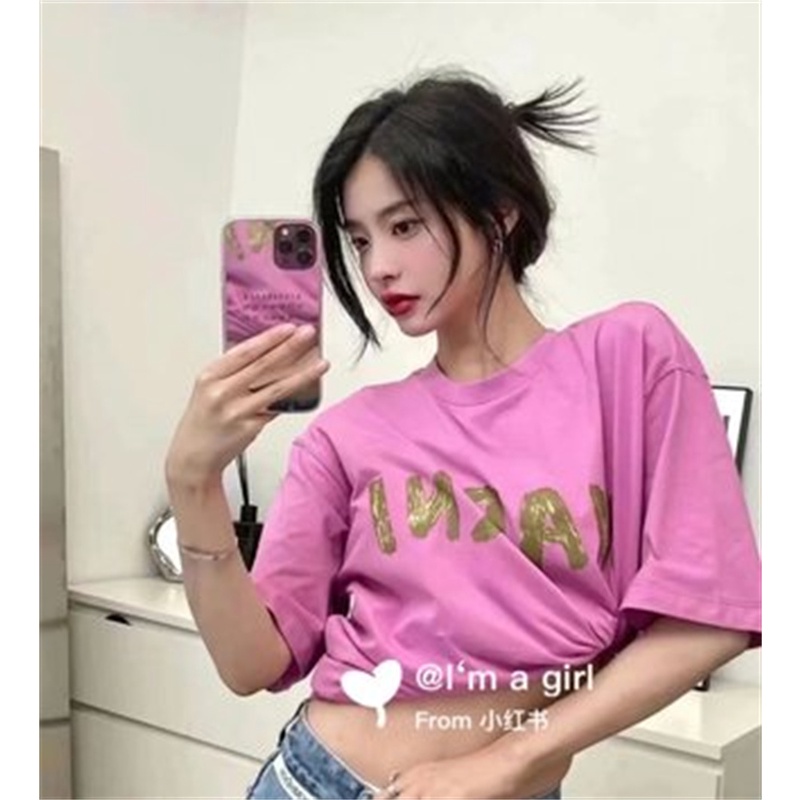 Áo Thun Tay Ngắn In Logom-A-R &amp; - New classic Thời Trang Cho Nam Và Nữ