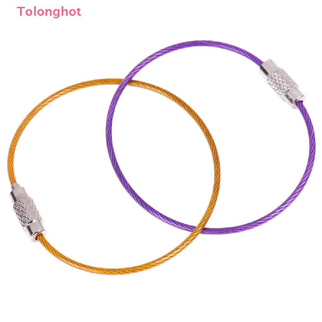 Set 10 Vòng Inox 1.5 * 150mm Móc Khóa Tiện Dụng