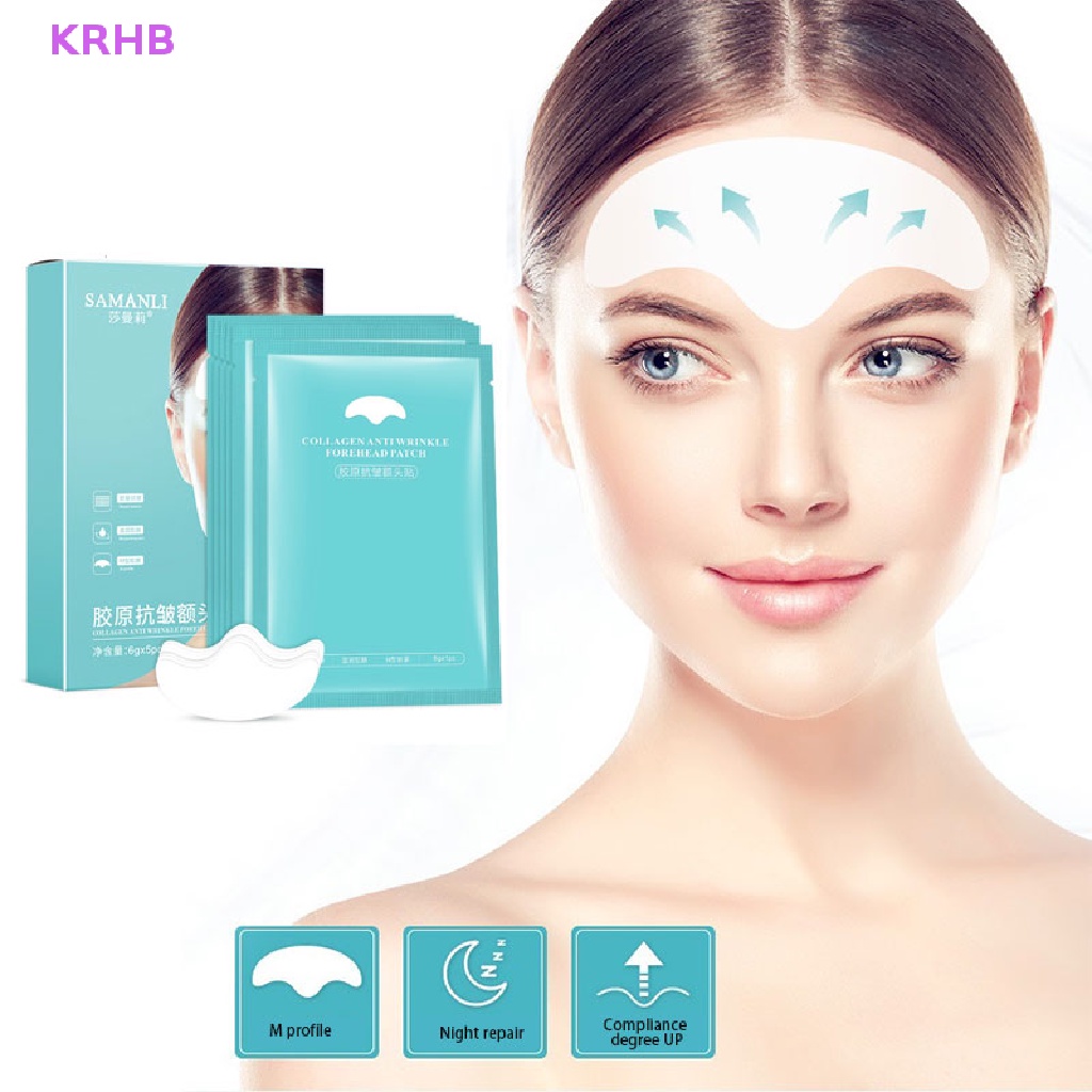 Bộ 5 Miếng Dán Dưỡng Ẩm Chống Nếp Nhăn Và Lão Hóa Cho Vùng Da Trán