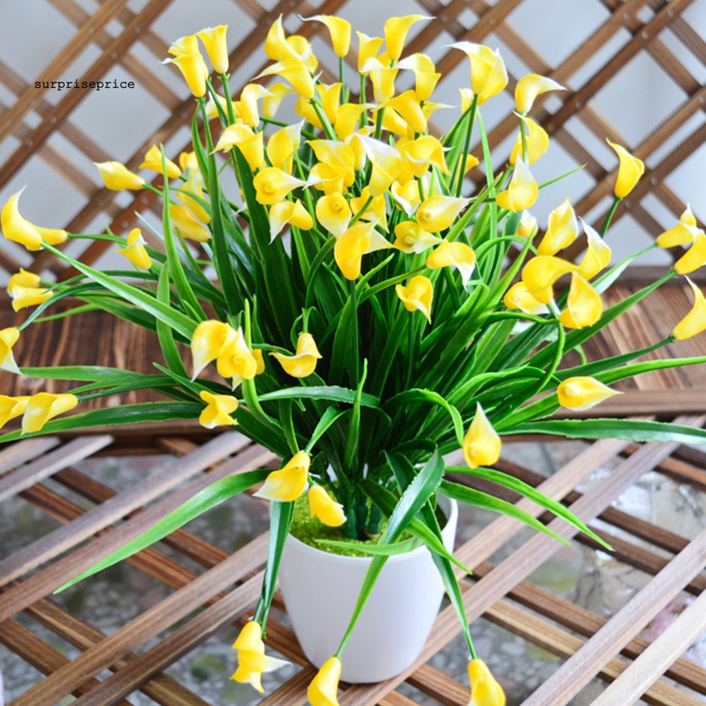 1 Bó Hoa Nhân Tạo Dùng Cho Trang Trí Tiệc Cưới, Nhà Ở