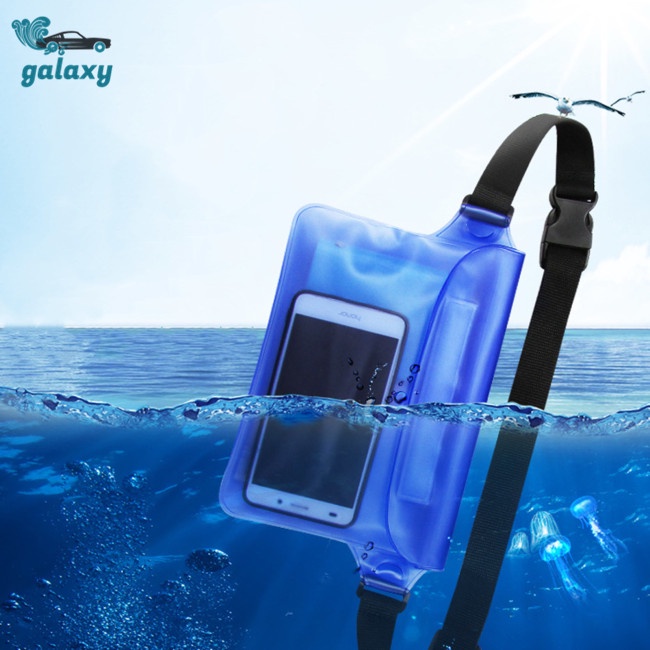 Galaxy Túi Đựng Điện Thoại 3 Lớp Chống Thấm Nước 18X22Cm Tiện Dụng