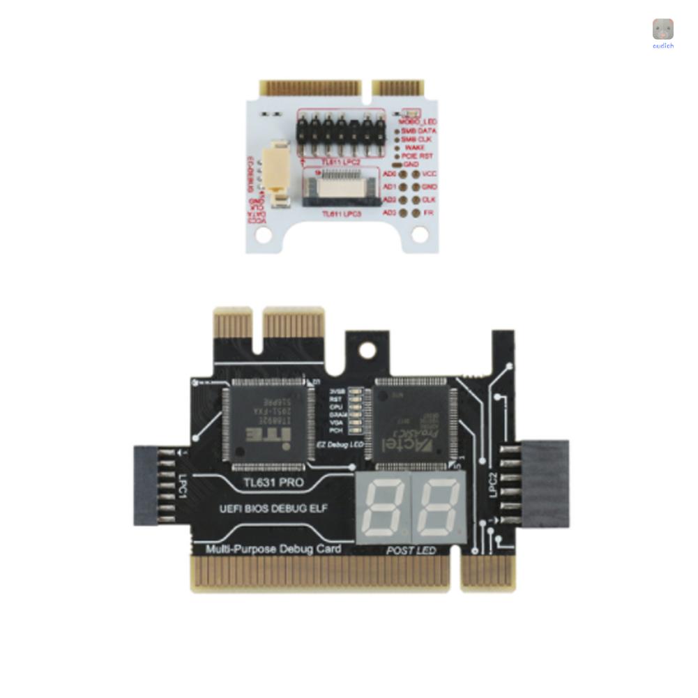 Thẻ Phân Tích Chẩn Đoán TL631 PRO PCI PCI-E Mini LPC