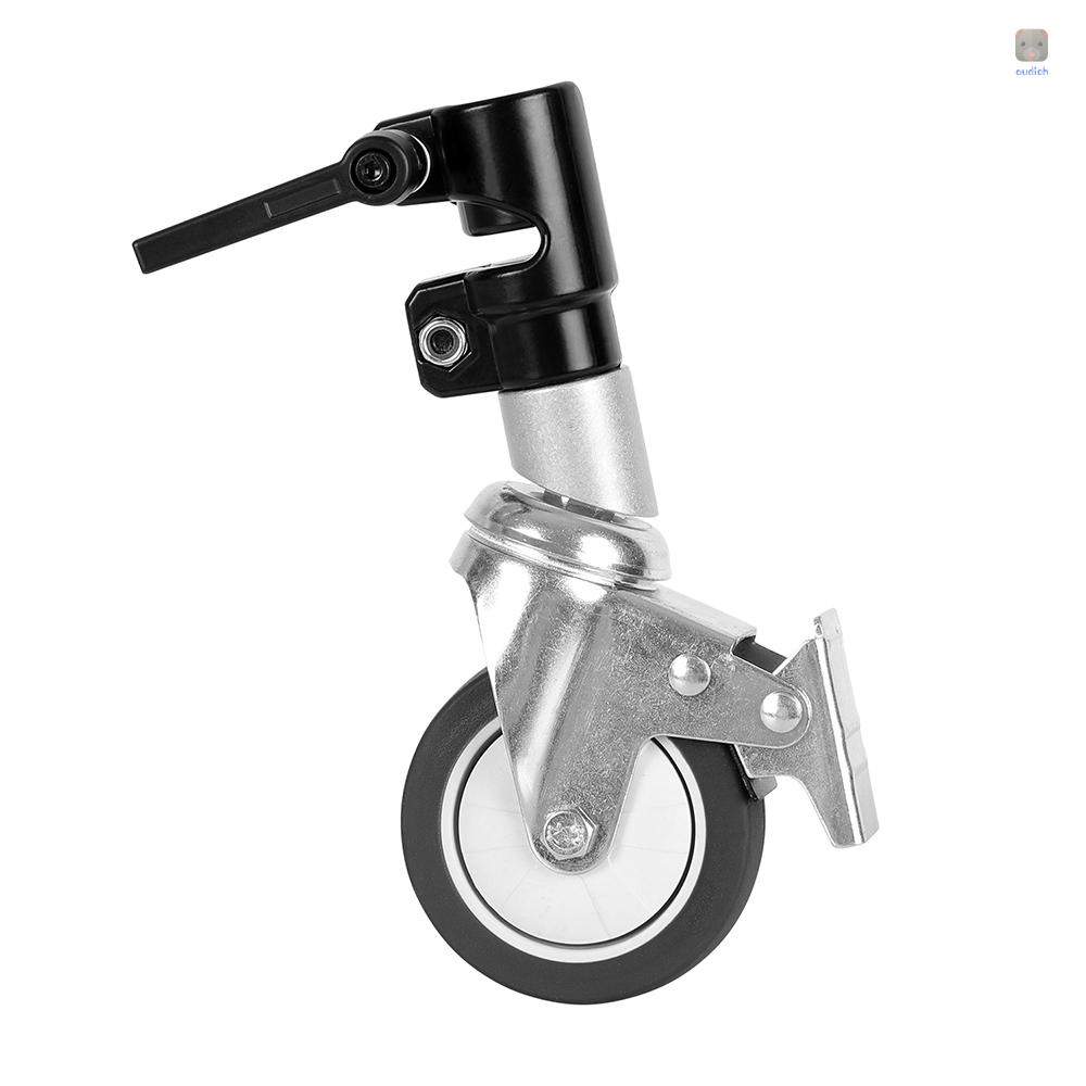 Set 3 Bánh Xe Xoay Đường Kính 25mm Có Lỗ Gắn Giá Đỡ Ba Chân Hỗ Trợ Chụp Ảnh Chuyên Nghiệp