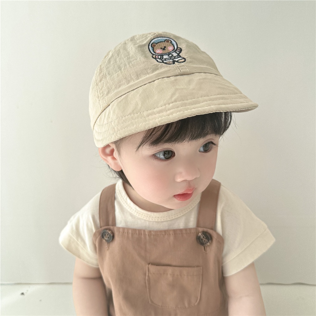 Mũ Lưỡi Trai Chống Nắng Thiết Kế Mỏng Thoáng Khí Nhanh Khô Cao Cấp Thời Trang Cho Bé