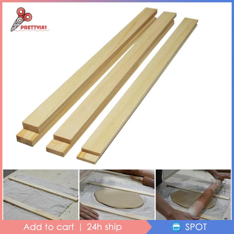 [Prettyia1] Set 6 Thanh Gỗ Cuộn Hướng Dẫn 5 7 10mm