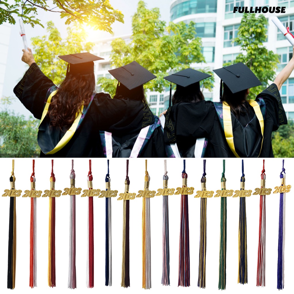 ♧Nón Tốt Nghiệp 2023 Kết Cấu Mịn Màng Tua Rua Treo Trang Trí