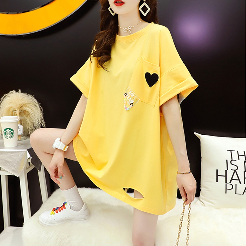 Áo thun nữ NRVP ngắn tay in hình phong cách Hàn Quốc mới