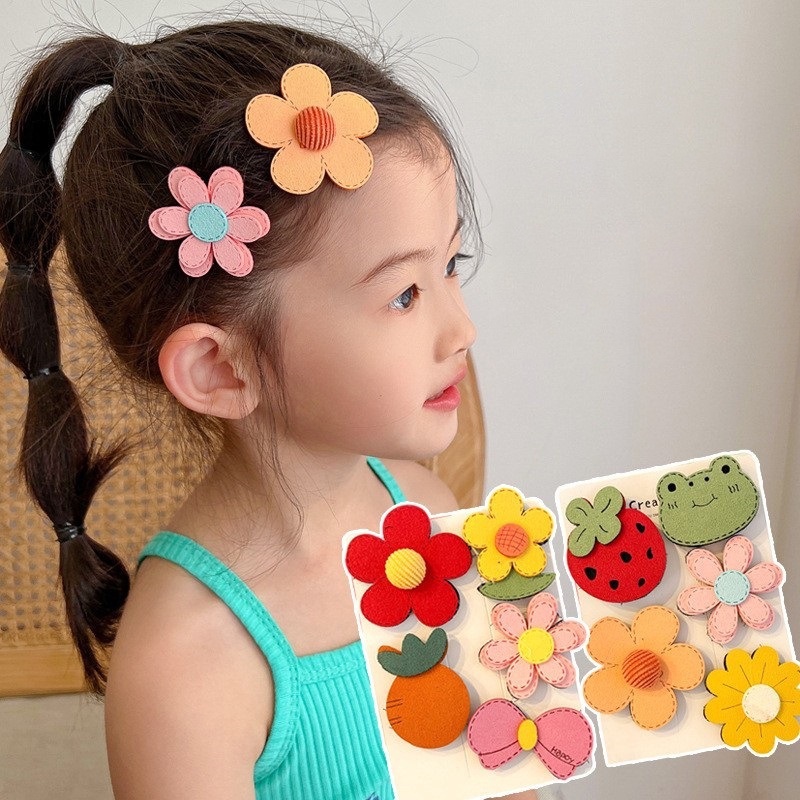 Kẹp Tóc Dễ Thương Cho Bé Gái