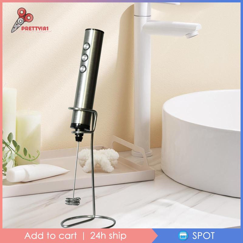 Giá Đỡ Dụng Cụ Đánh Trứng / Tạo Bọt Sữa Mang Đi Tiện Dụng Prettyia1