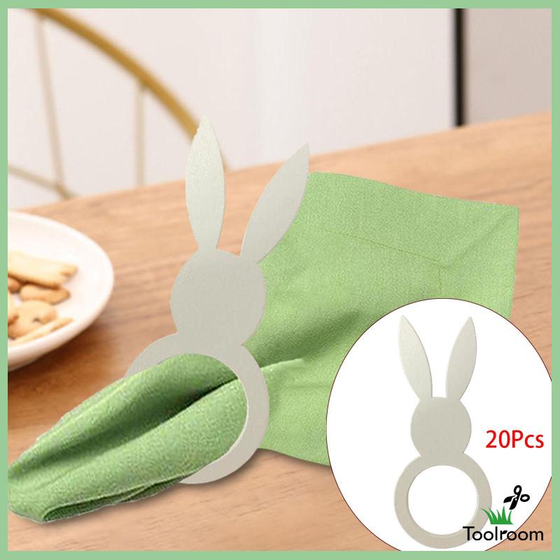 Bộ 20 Vòng Kẹp Khăn Ăn Trang Trí Nội Thất