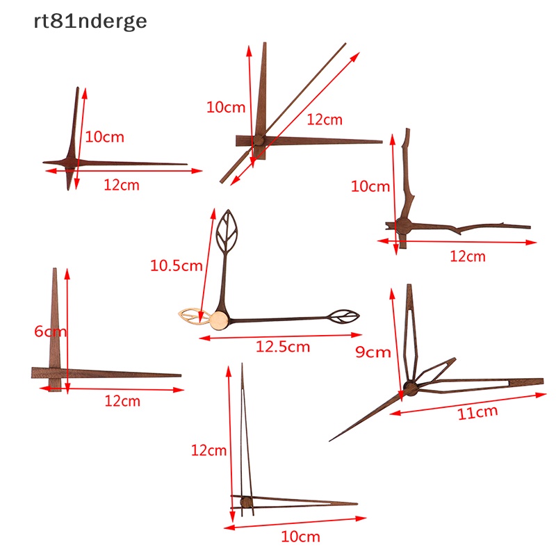 Ge Phụ Kiện Ổ Khóa DIY Cho Đồng Hồ 10-12inch