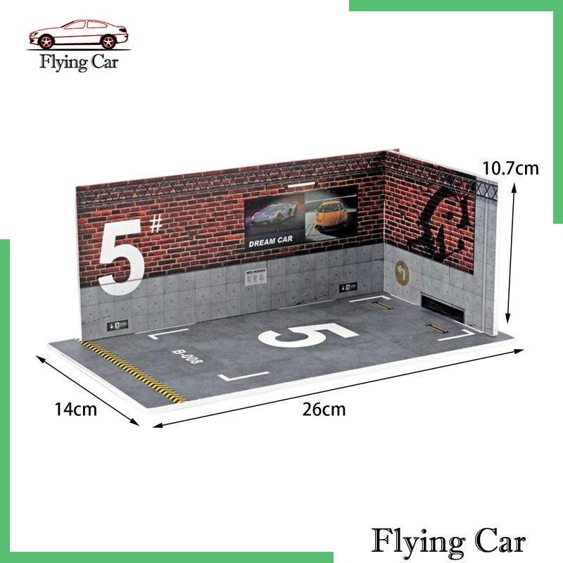 Mô Hình Nhân Vật Diorama Tỉ Lệ 1 / 24 Trang Trí Tiểu Cảnh / Garage Diorama / Phong Cảnh Tỉ Lệ 1 / 2