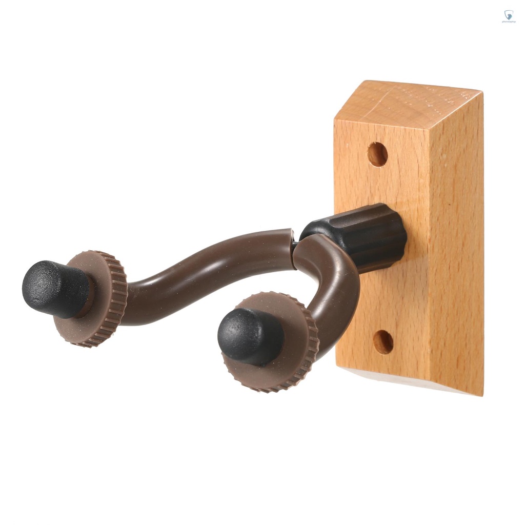 Giá Đỡ Đàn Guitar GH-01 Bằng Gỗ Treo Tường Tiện Dụng Cho Đàn Guitar Điện / Guitar Bass / Ukulele