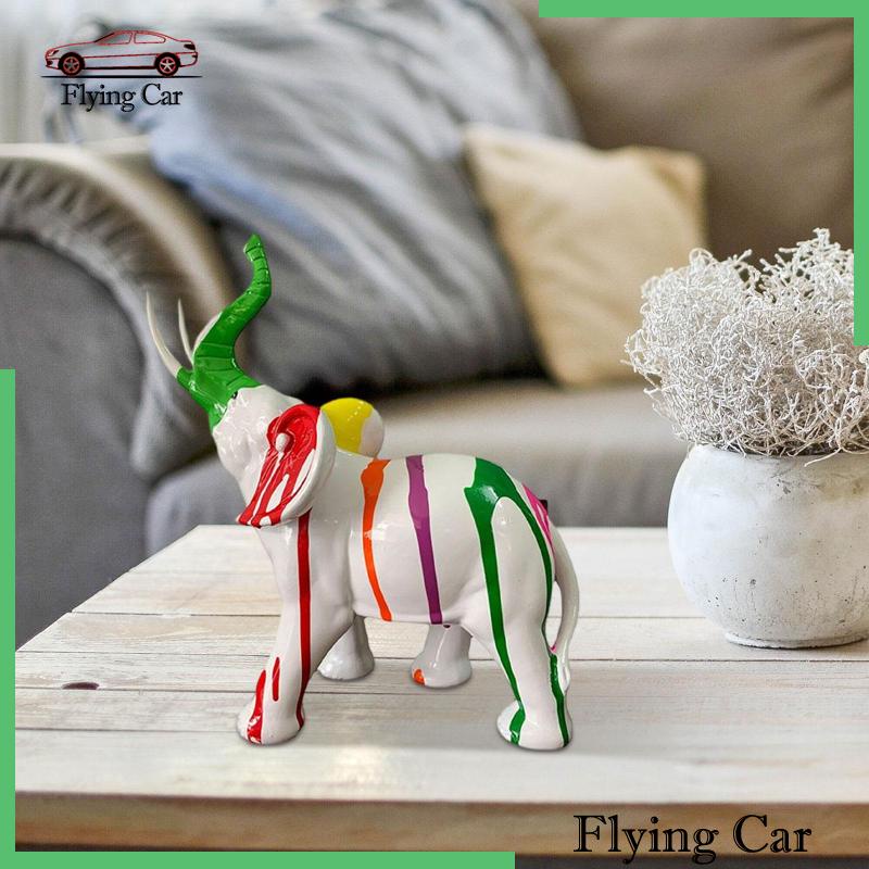 Mô Hình Chú Voi Dùng Để Trang Trí Lối Đi / Kệ Sách / Lối Đi