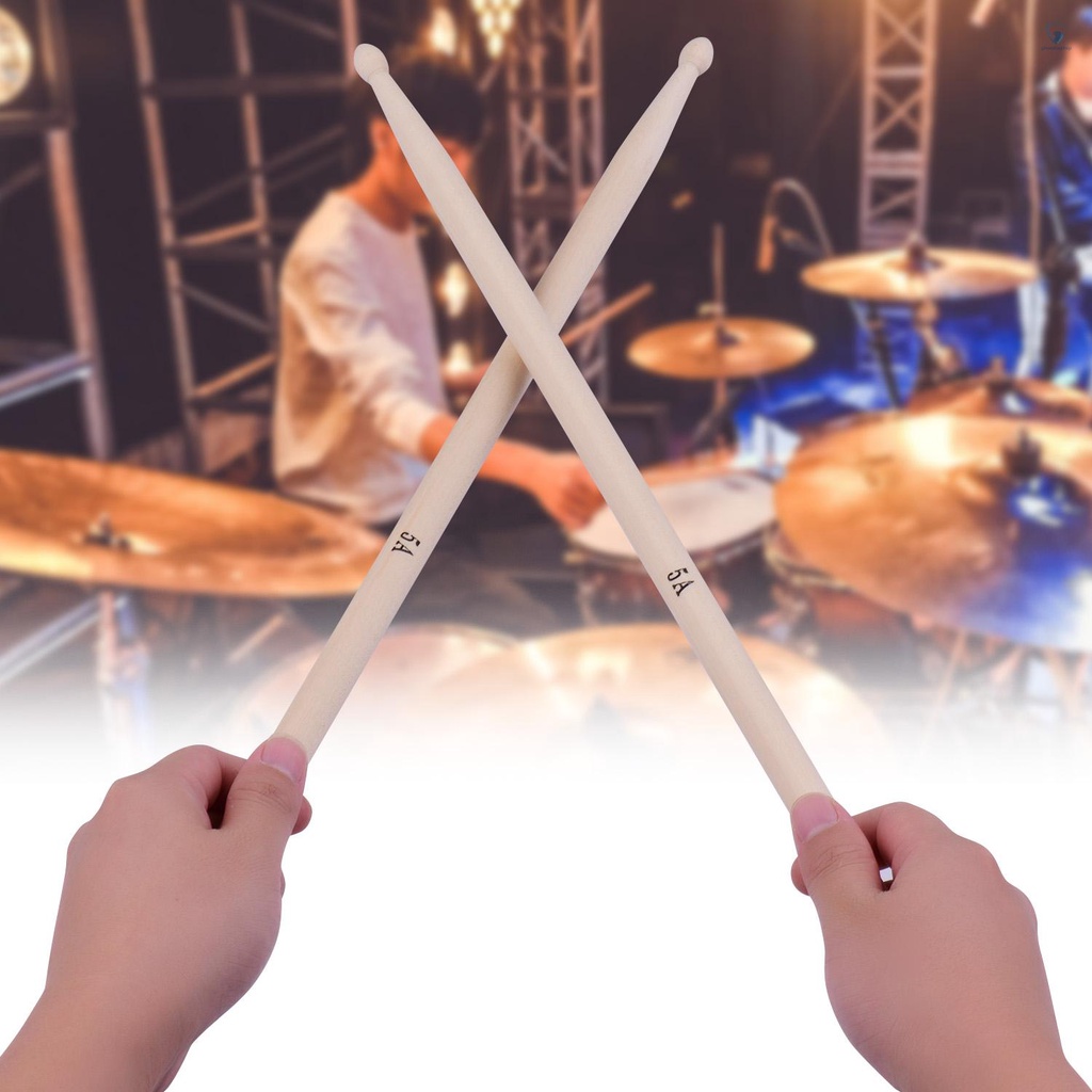 Bộ 3 Cặp Dùi Trống Loại 5A Kèm 1 Túi Đựng Dành Cho Trống Jazz