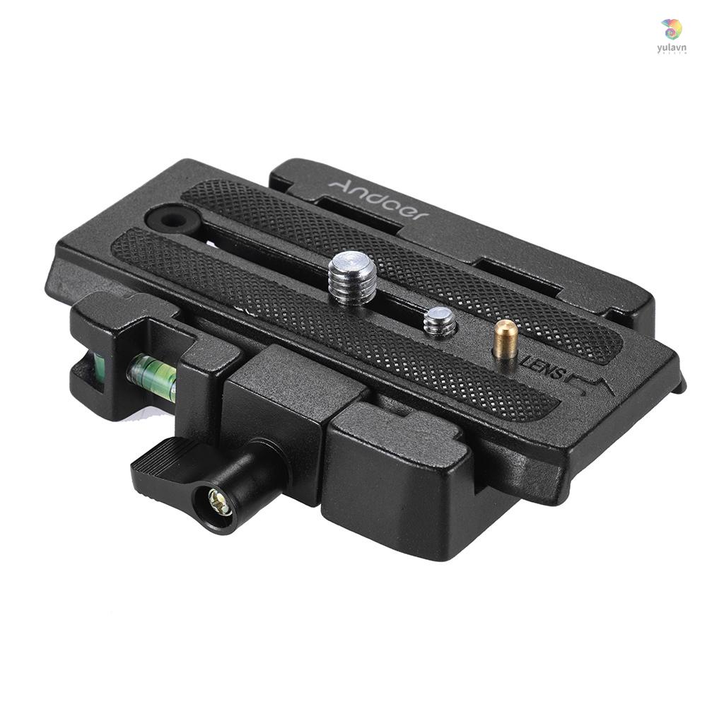 ANDOER Kẹp Gắn Giá Đỡ Ba Chân Tháo Lắp Nhanh Cho Manfrotto 501 500AH 701HDV 503HDV Q5