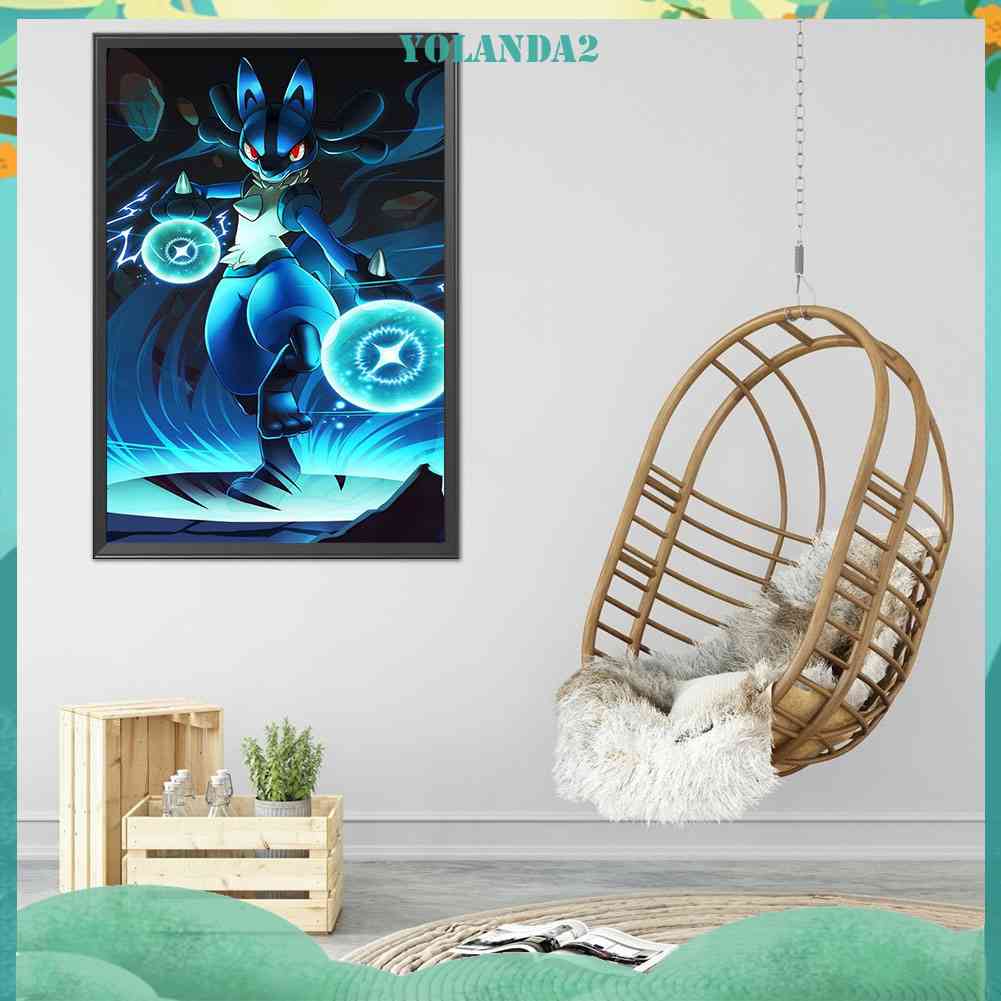 Bộ Tranh Đính Đá 5D Họa Tiết Hoạt Hình Độc Đáo DIY Dùng Trang Trí Nhà Cửa