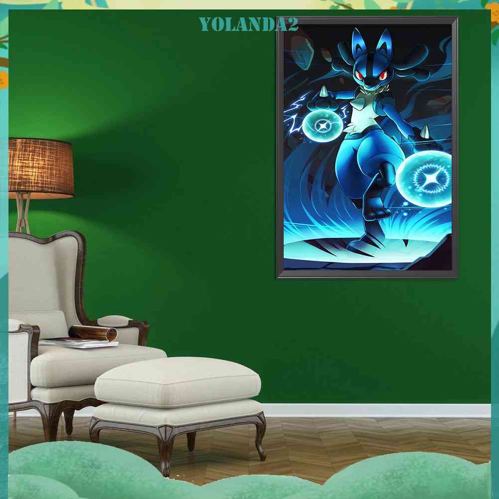 Bộ Tranh Đính Đá 5D Họa Tiết Hoạt Hình Độc Đáo DIY Dùng Trang Trí Nhà Cửa