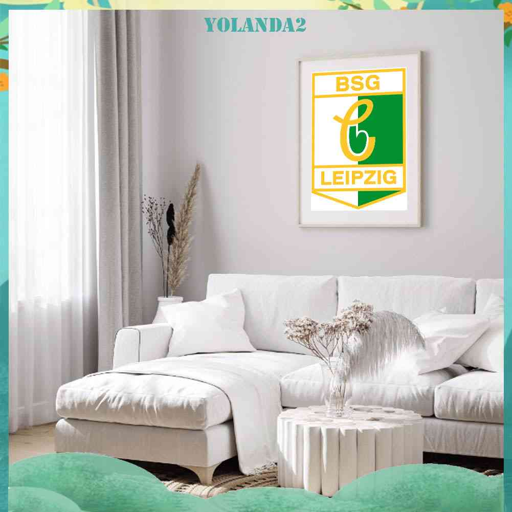 Bộ Tranh Đính Đá 5D Họa Tiết Logo Đội Chemie Leipzig Độc Đáo DIY BSG Chemie B4642