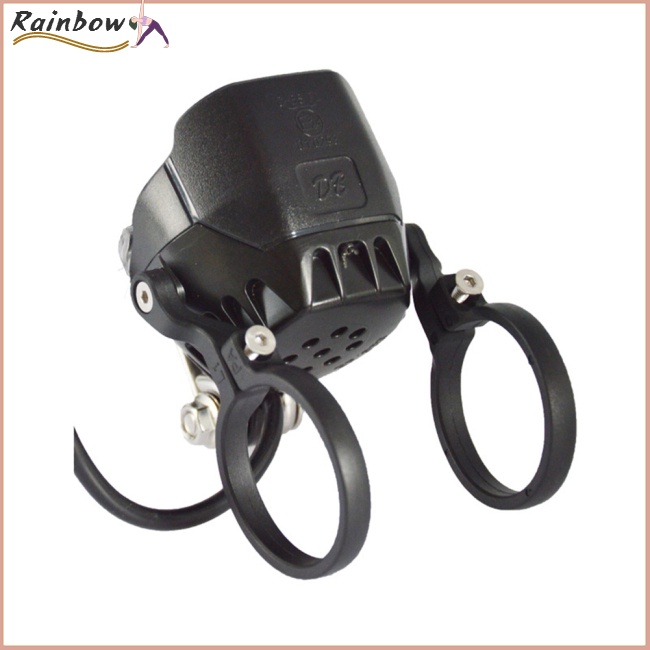 Còi Xe Đạp Bằng Hợp Kim Nhôm Hai Khung Gắn Đèn Led