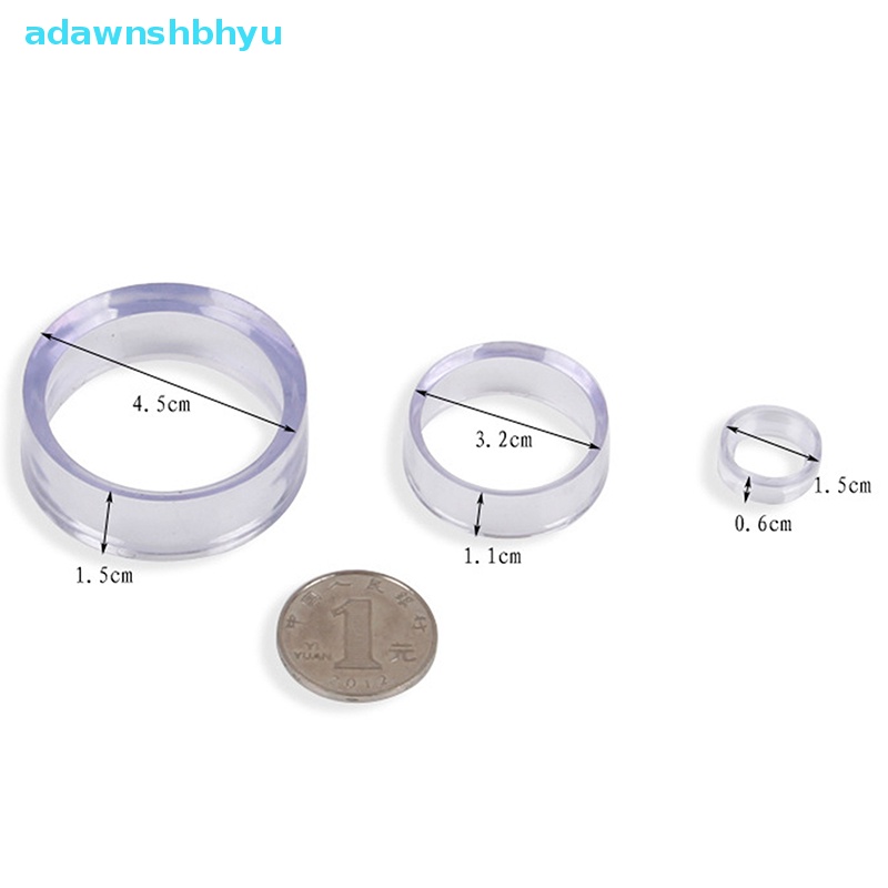 Bộ 3 Giá Đỡ Trưng Bày Bằng Nhựa Acrylic Trong Suốt Hình Cầu