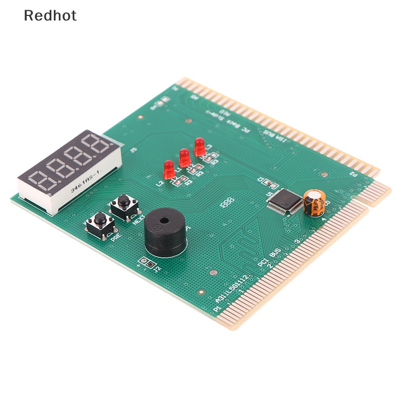 &lt; Redhot &gt; Bảng Mạch Chẩn Đoán PCI &amp; ISA 4 Chữ Số Thẻ Đọc