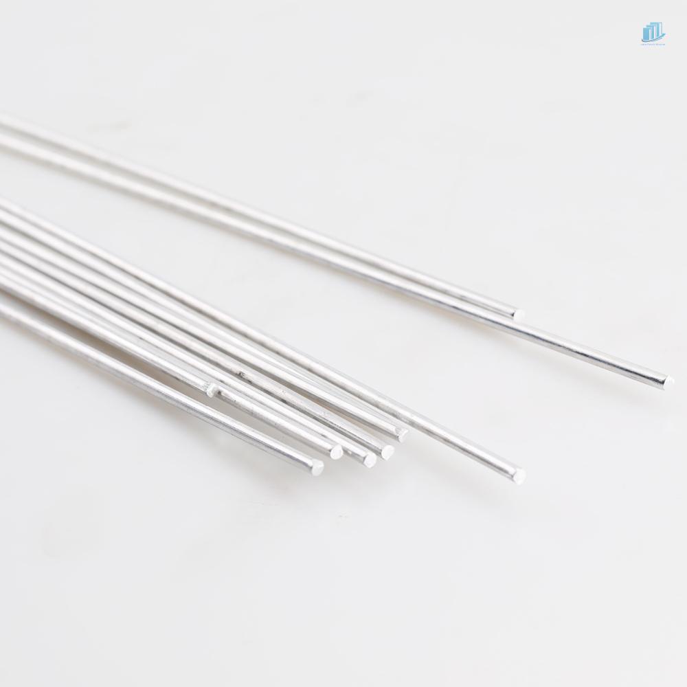 Set 10 Que Hàn Lõi Nhôm Nhiệt Độ Thấp 2.4mm * 230mm Al-Mg Chuyên Dụng