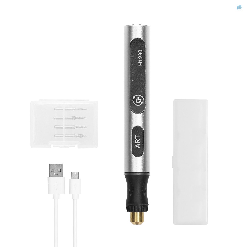 Máy Mài Móng Tay Sạc USB 3 Tốc Độ (s2mwvn) Nhỏ Gọn Bằng Điện