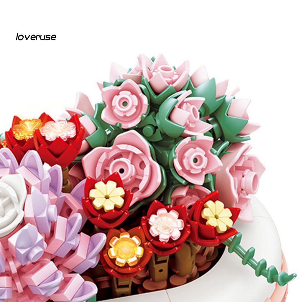 1 Bộ Đồ Chơi Lắp Ráp Mô Hình Cây Phát Sáng Dành Cho Trẻ Em