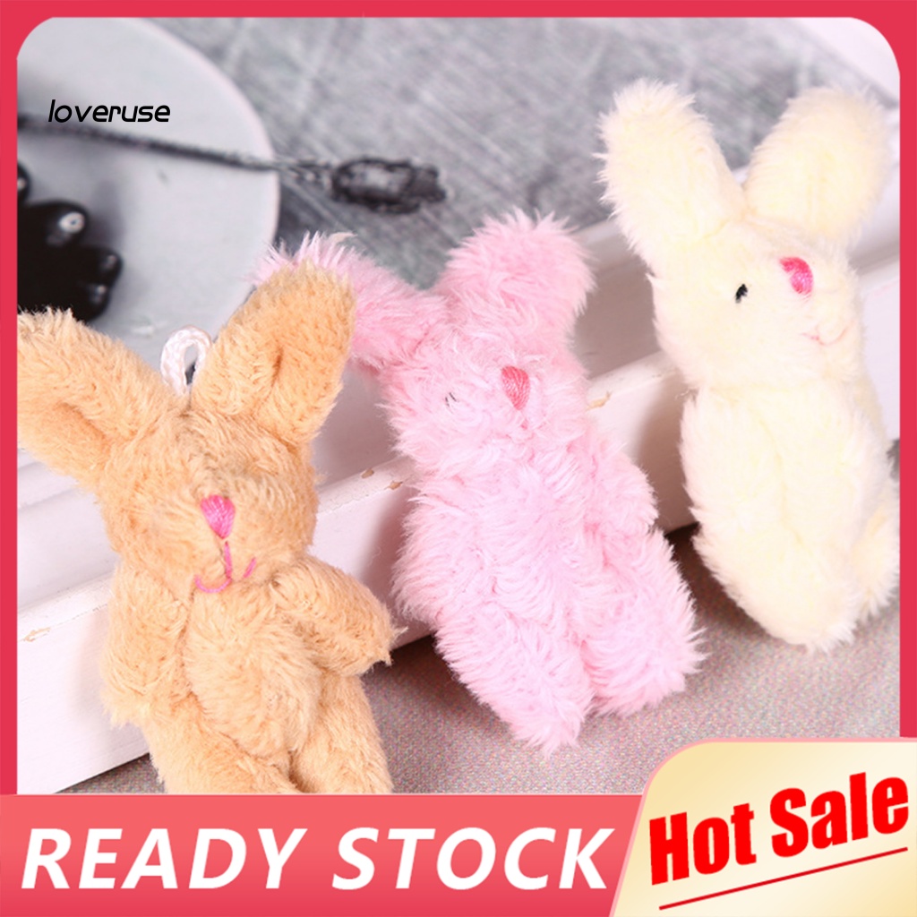 Thỏ Nhồi Bông Đồ Chơi Đáng Yêu 6cm