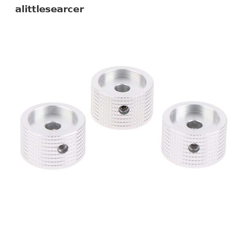 Núm Vặn Điều Chỉnh Âm Lượng Bằng Nhôm Màu Bạc Kích Thước 6MM 25MM * 15MM