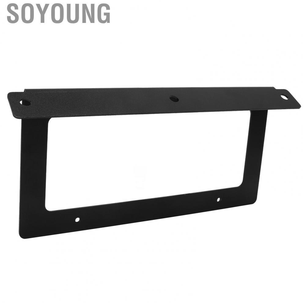 Soyoung License  Holder  Black License  Fixing Frame Deformation Resistant High Strength  for Car