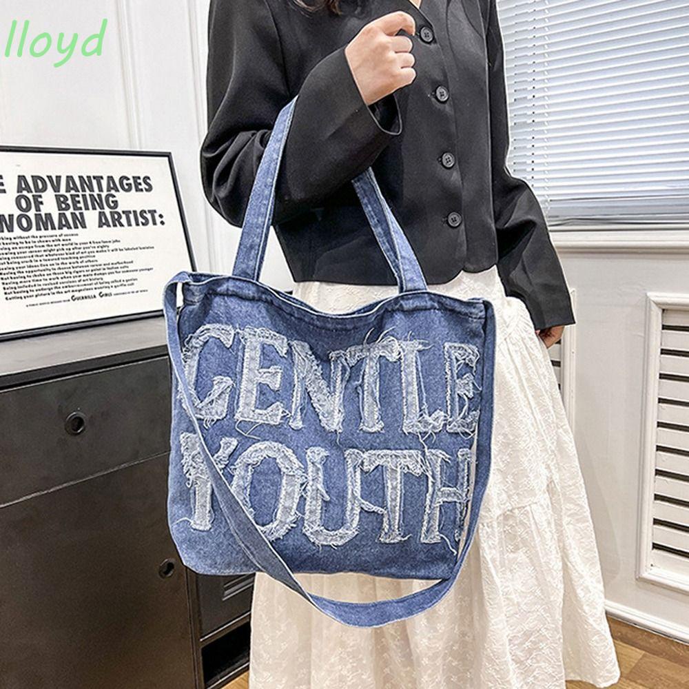 Gentlewoman Túi Tote Đeo Vai / Đeo Vai In Chữ Có Thể Điều Chỉnh Đựng Son Môi Trang Điểm Phong Cách Thái Lan Cho Nam Và Nữ