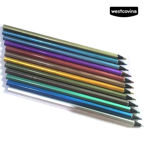 [COD]♪Bộ 12 Bút Chì Màu Vẽ Phác Thảo 12 Màu Sắc Không Độc Hại