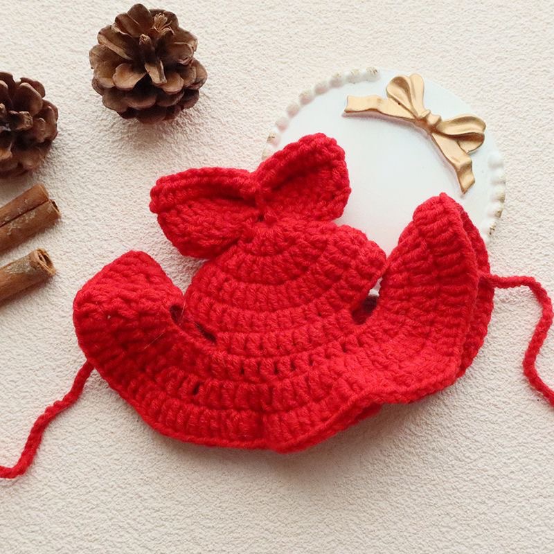 Mũ Đan Len Co Giãn Hình Động Vật Dễ Thương Cho Thú Cưng