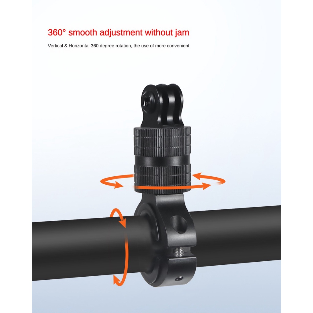 Giá Đỡ Nhôm XT-XINTE Xoay 360 Độ Tương Thích Với Máy Quay Hành Trình GoPro Gắn Tay Lá