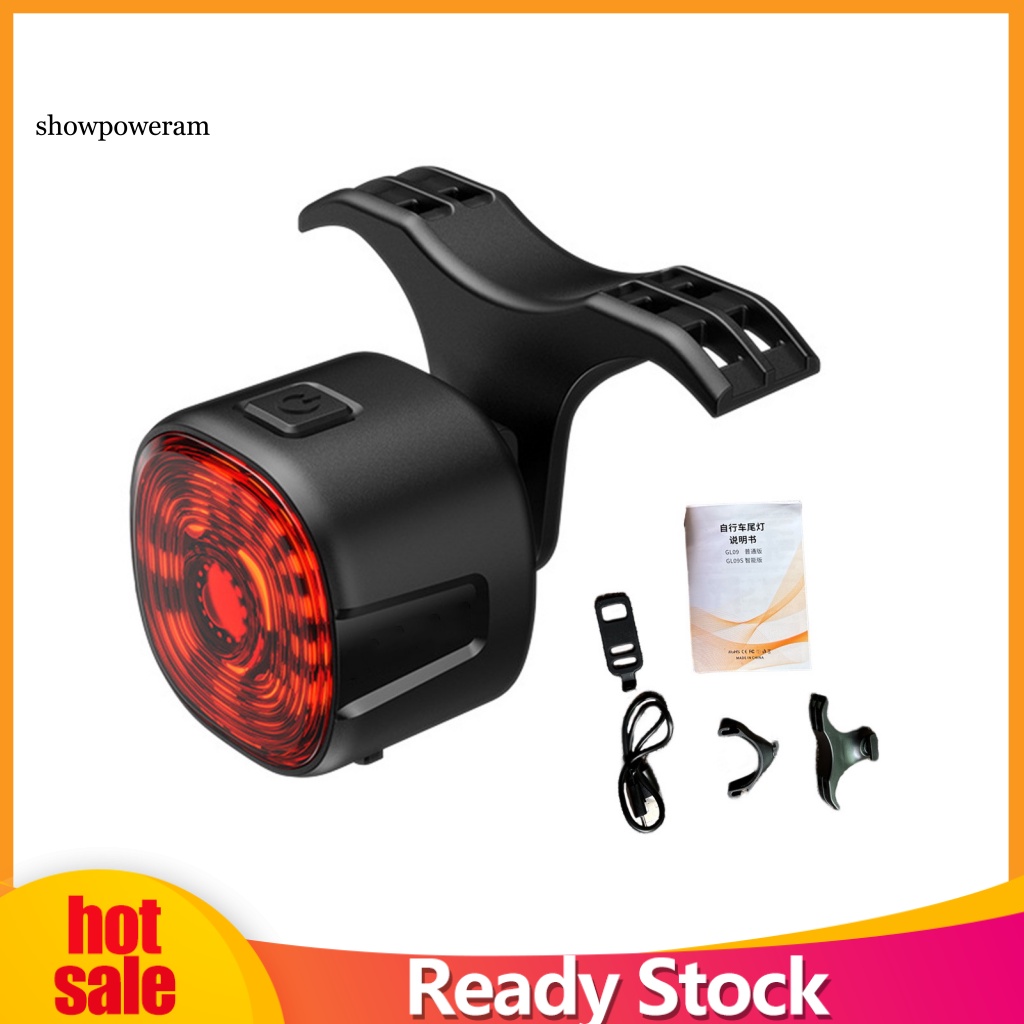 1 Bộ Đèn Cảnh Báo Gắn Đuôi Xe Đạp Kèm Sạc Type-C Tiện Dụng Cho Các Hoạt Động Ngoài Trời