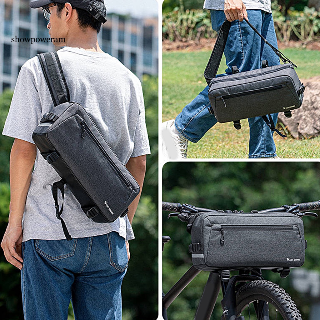 Túi Đựng Đồ Chống Nước Có Thể Tái Sử Dụng Dung Tích 6.2L Cho Xe Đạp Leo Núi