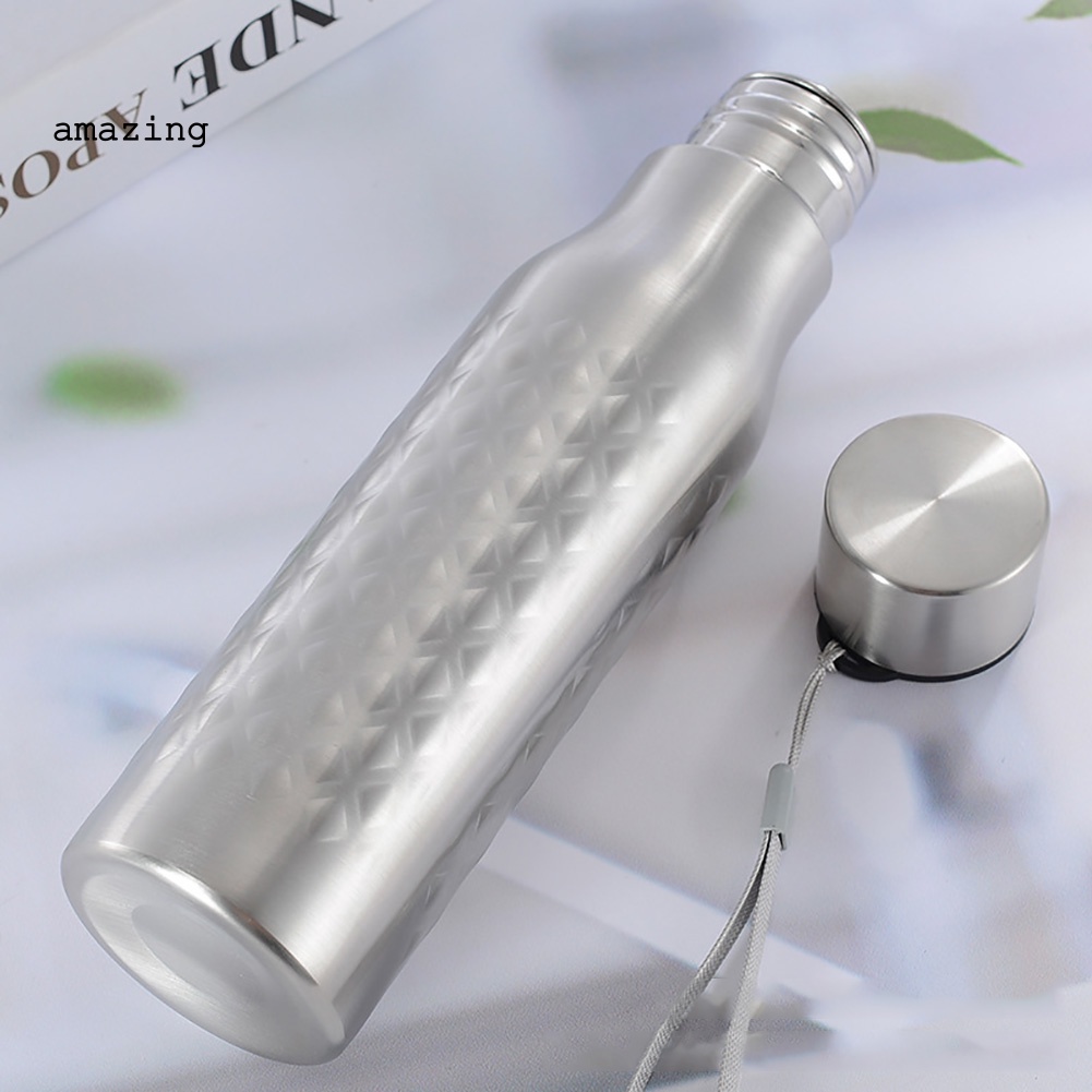 Bình Nước Thể Thao Dung Tích Lớn 750ml Bằng Thép Không Gỉ