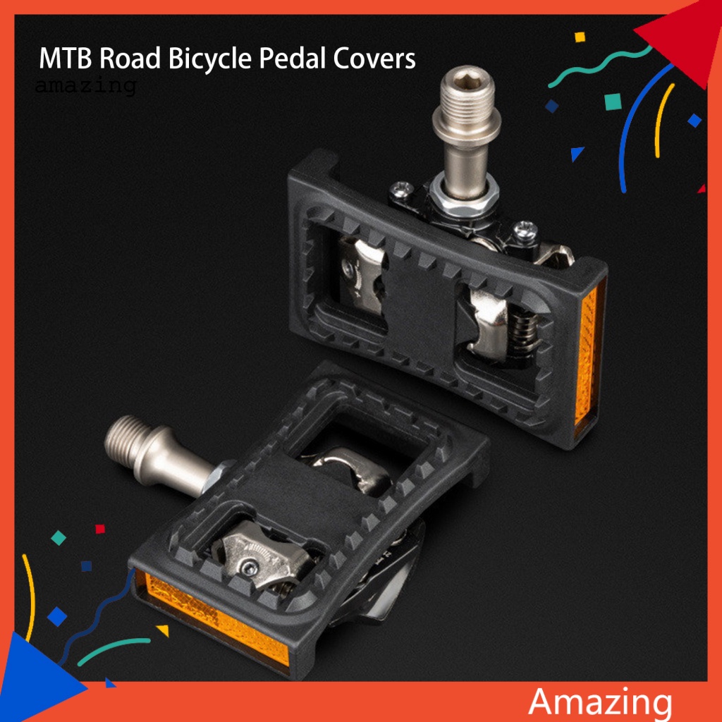 1 Cặp Bàn Đạp Phẳng Chống Mòn Chống Trượt Cho Xe Đạp MTB