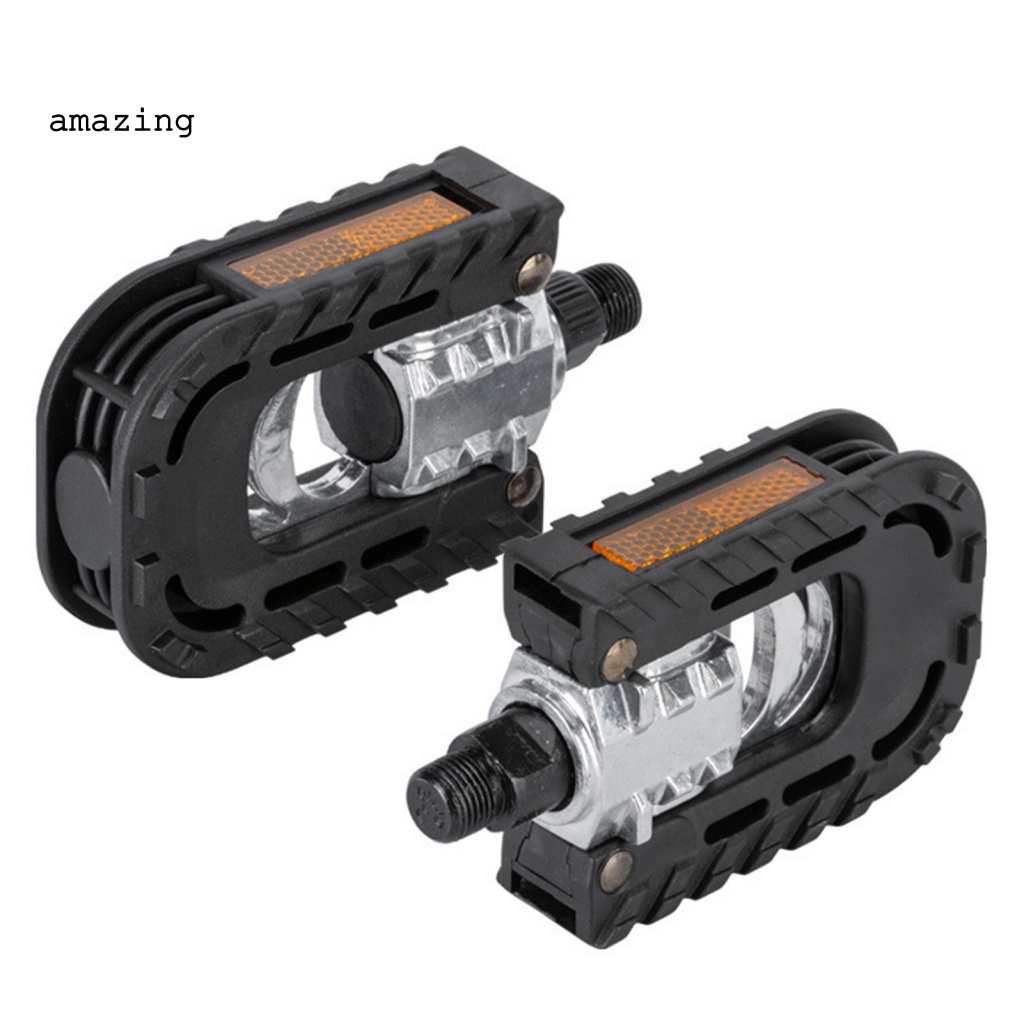 1 Cặp Bàn Đạp Phẳng Chống Mài Mòn Dễ Lắp Đặt Dành Cho Xe Đạp Leo Núi