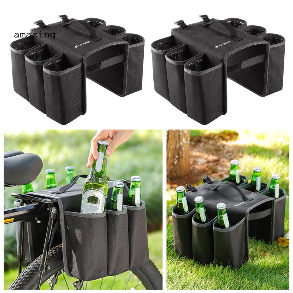 Yên Sau Xe Đạp 6 Ngăn Siêu Nhẹ Đa Năng Tiện Dụng