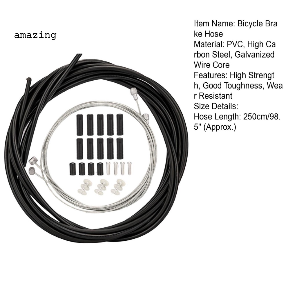 1 Bộ Dây Derailleur Line Chống Rỉ Chịu Nhiệt Cho Xe Đạp