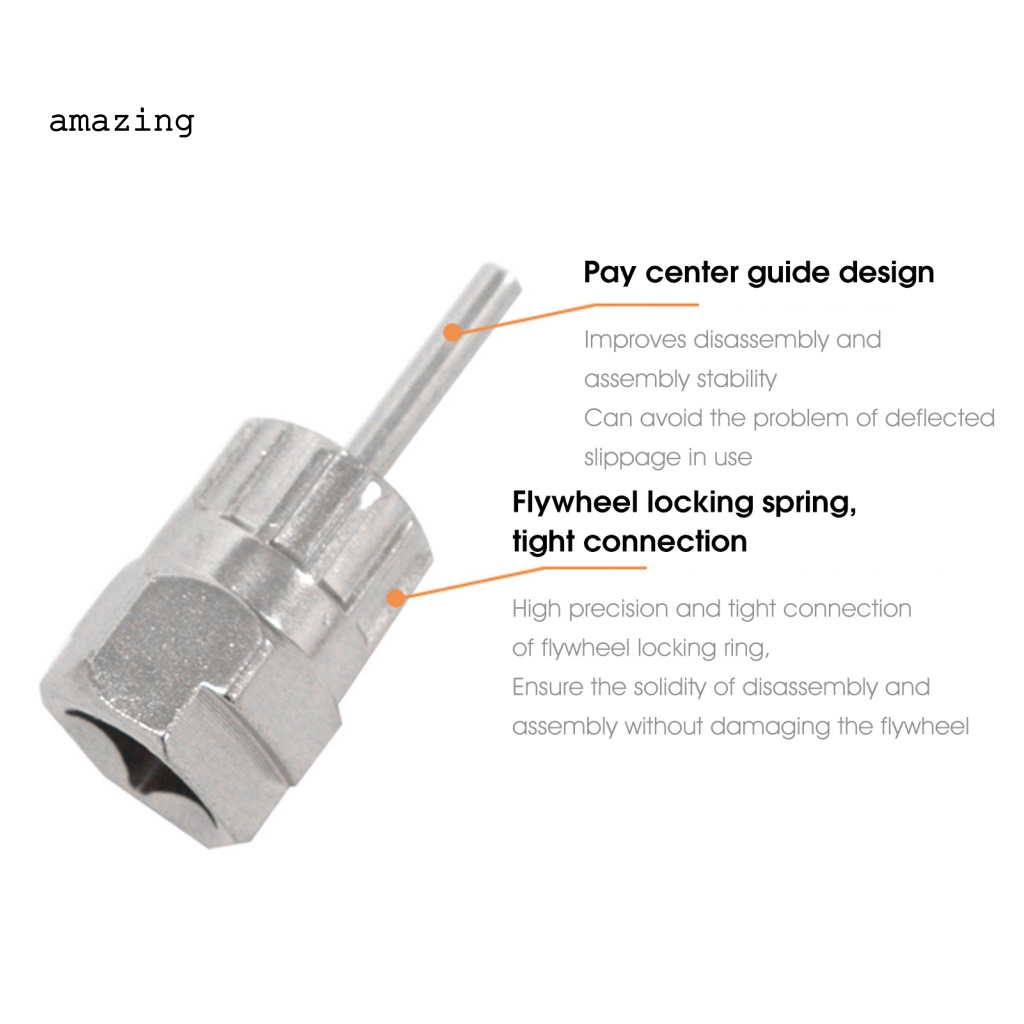 Dụng Cụ Tháo Gỡ Băng Cát Sét Mini Độ Cứng Cao Cho Xe Đạp Leo Núi