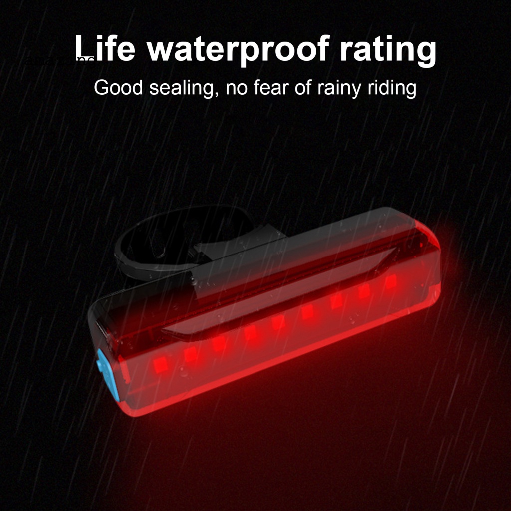 Đèn An Toàn Phía Sau Xe Đạp Có Thể Tháo Rời Chống Thấm Nước IPX5