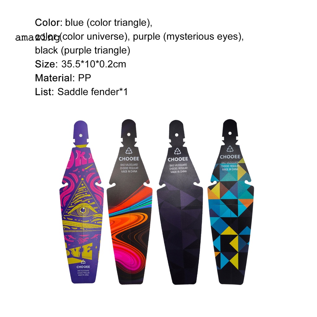 Tấm Chắn Bùn Màu Sắc Tươi Sáng Cho Xe Đạp Leo Núi
