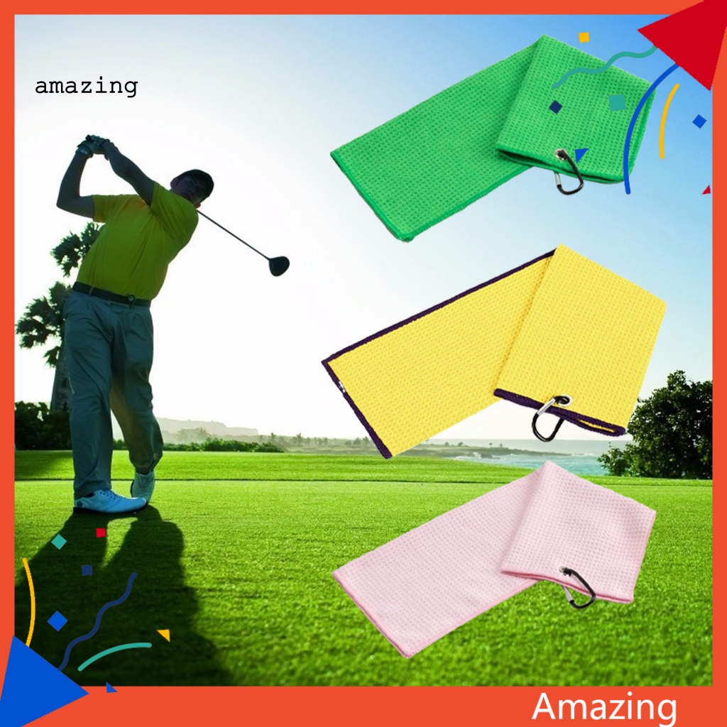 Khăn Dày Dặn Không Phai Dùng Để Lau Chùi Khi Chơi Golf / Gym / Cắm Trại