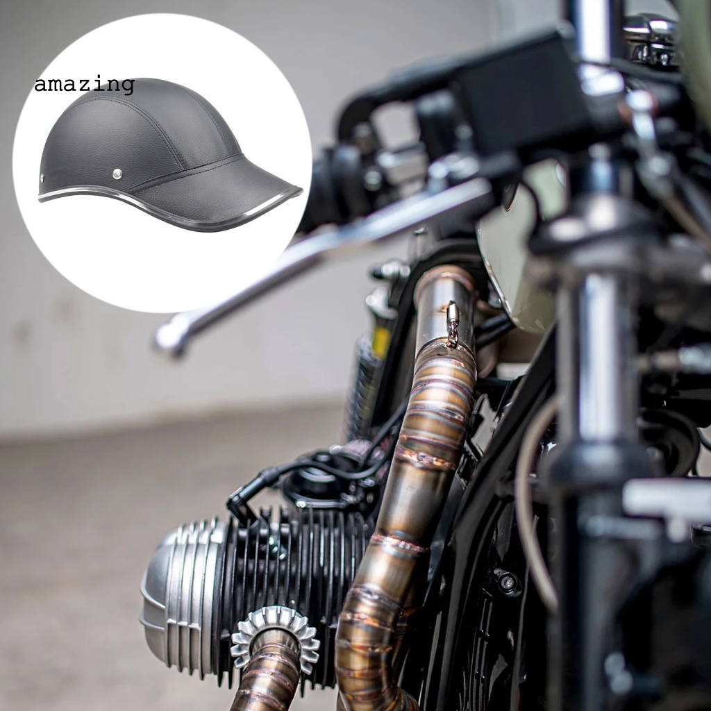 Mũ Bảo Hiểm Nửa Đầu Chống Sốc Trọng Lượng Nhẹ Cho Xe Máy