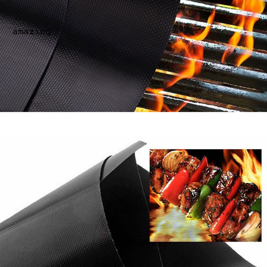 Bộ 6 Tấm Lót Siêu Mỏng Chịu Nhiệt Cao Tiện Dụng Nướng BBQ