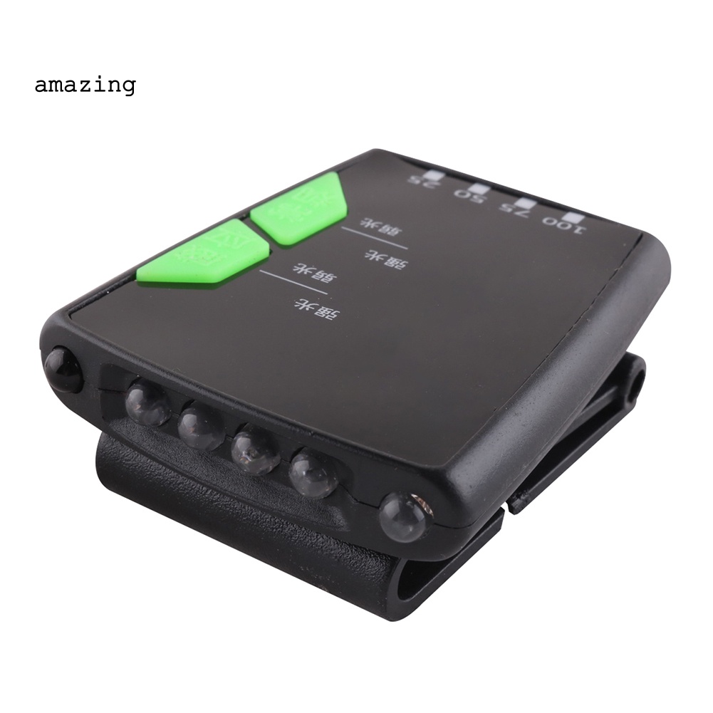 Đèn LED Kẹp Mũ Lưỡi Trai Có Thể Sạc Lại Bằng Cổng USB Dùng Khi Đi Câu Cá / Leo Núi